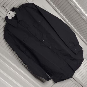 Men's Classic Black Shirt Jacket